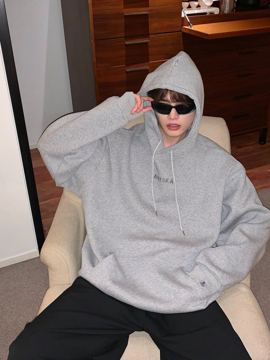 韓国ファッション SELCA-Thick logo parker-mselca2023aw922-07
