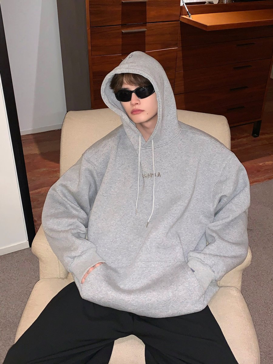 韓国ファッション SELCA-Thick logo parker-mselca2023aw922-03