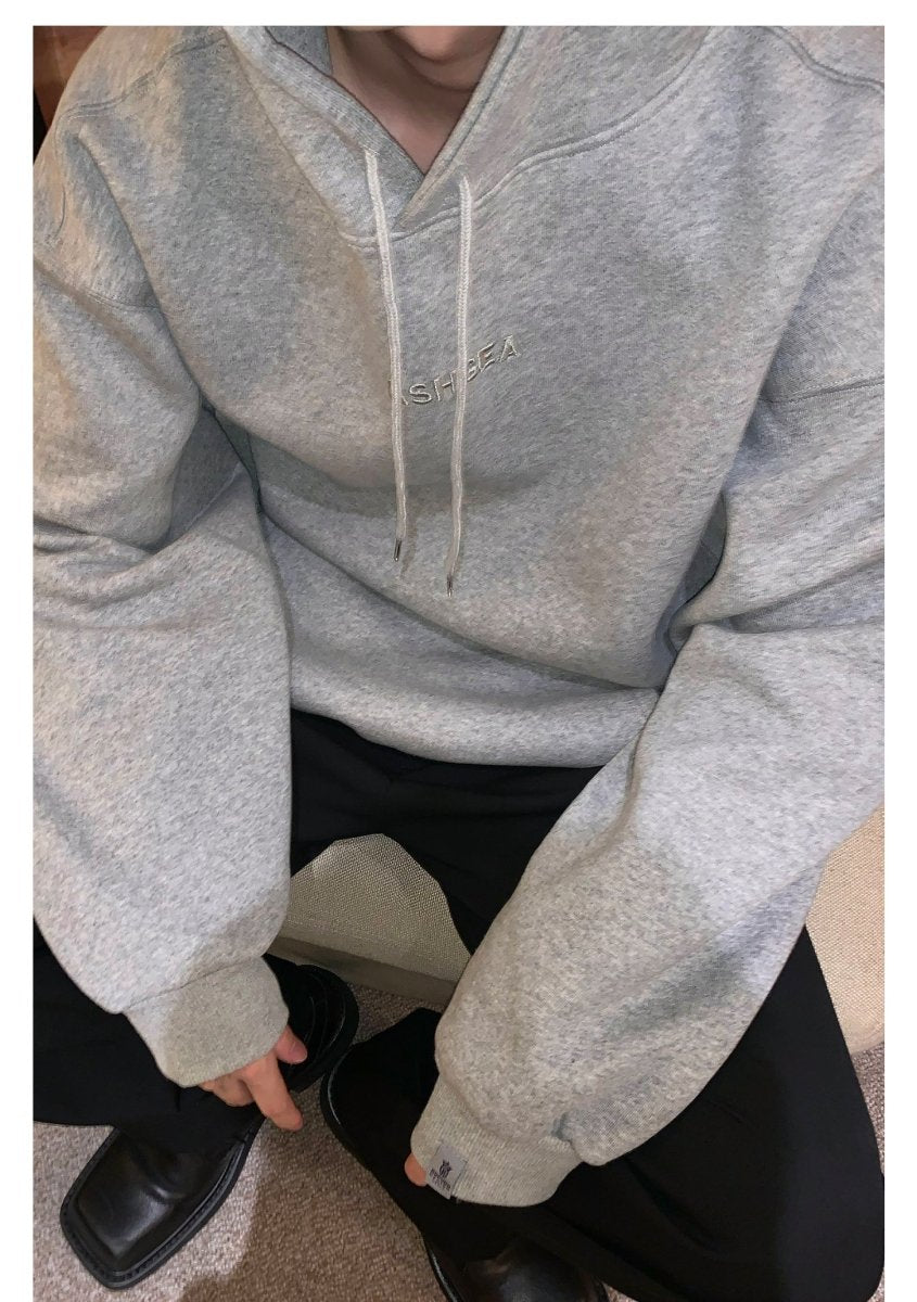 韓国ファッション SELCA-Thick logo parker-mselca2023aw922-04
