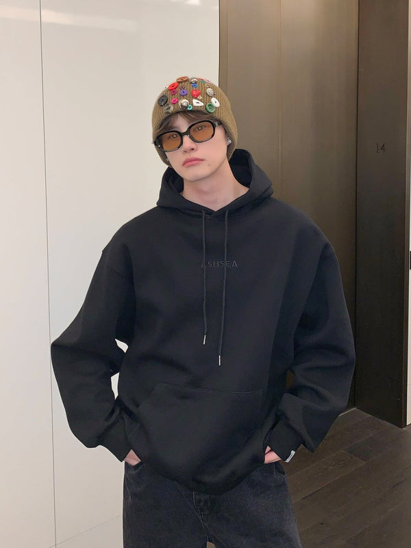 韓国ファッション SELCA-Thick logo parker-mselca2023aw922-02