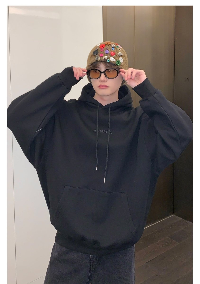 韓国ファッション SELCA-Thick logo parker-mselca2023aw922-06