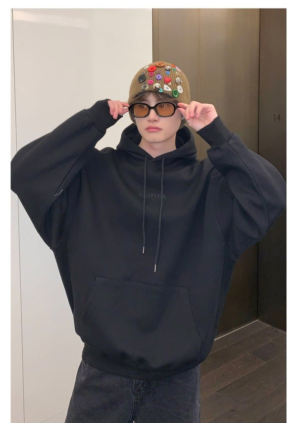 韓国ファッション SELCA-Thick logo parker-mselca2023aw922-06