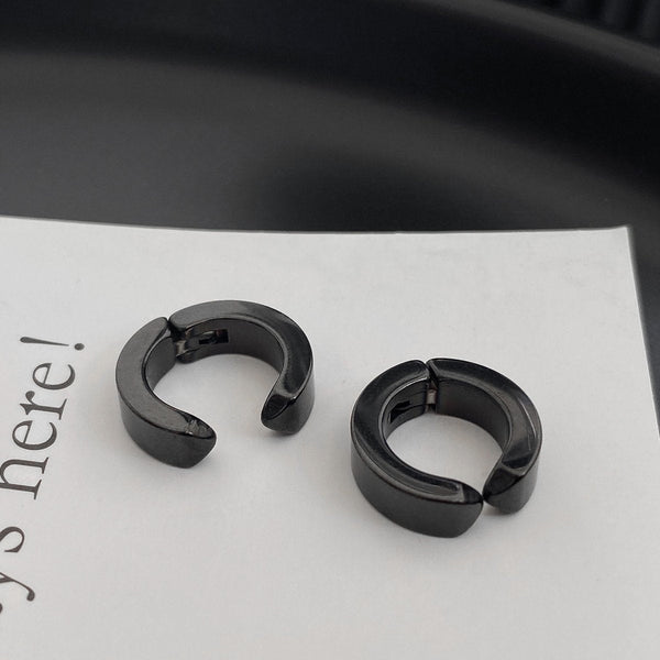 韓国ファッション SELCA-Titanium earrings-mselca2023aw926-07