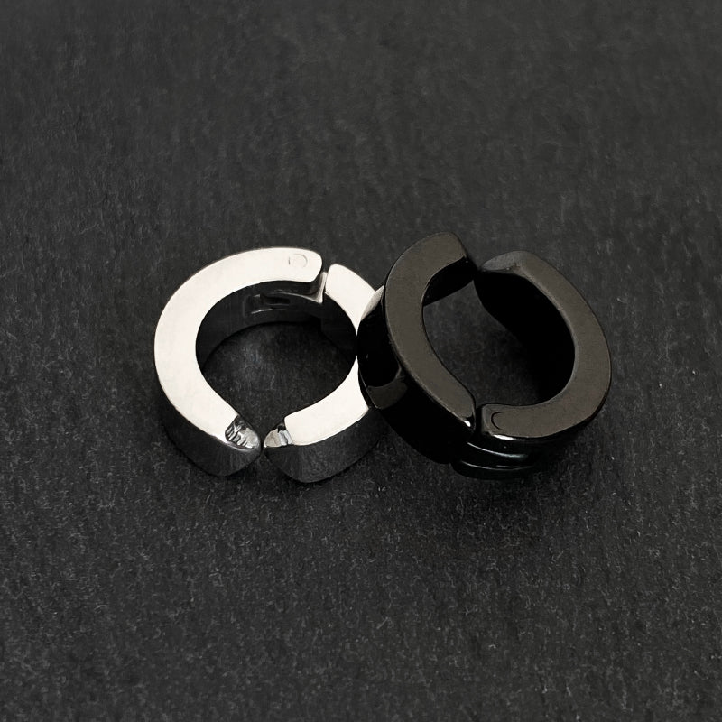 韓国ファッション SELCA-Titanium earrings-mselca2023aw926-05