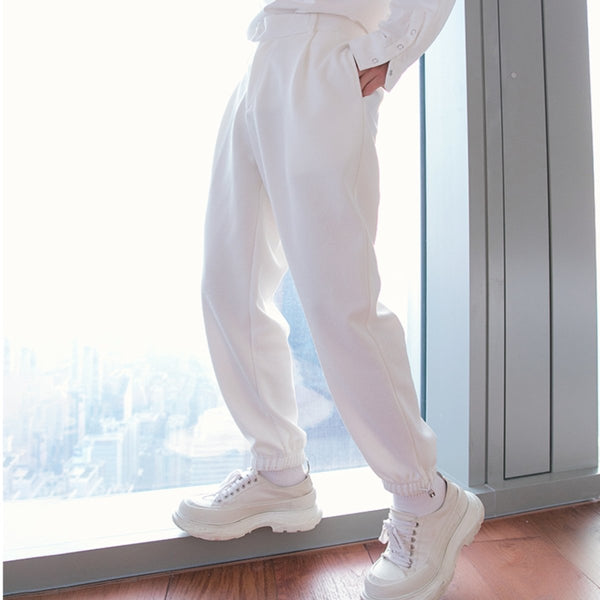 韓国ファッション SELCA-trend loose casual pants-mselca2023aw927-02