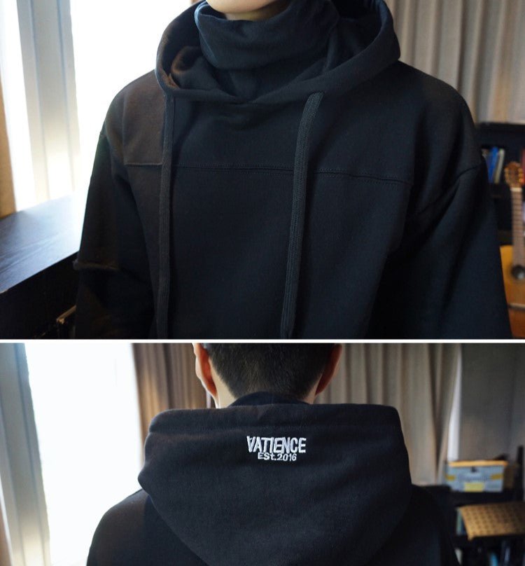 韓国ファッション SELCA-Turtle neck hoodie-mselca2023aw929-05