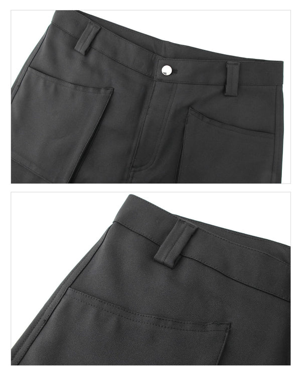 韓国ファッション SELCA-Casual cargo pants-mselca2023aw92-010
