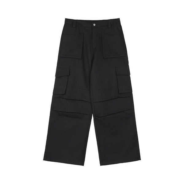 韓国ファッション SELCA-Casual cargo pants-mselca2023aw92-08