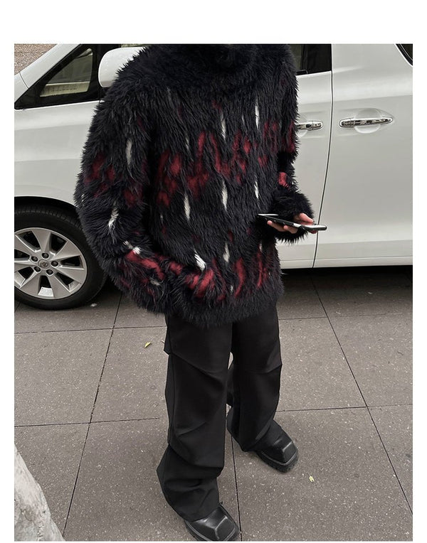 韓国ファッション SELCA-Turtleneck Design Knitted-mselca2023aw935-08