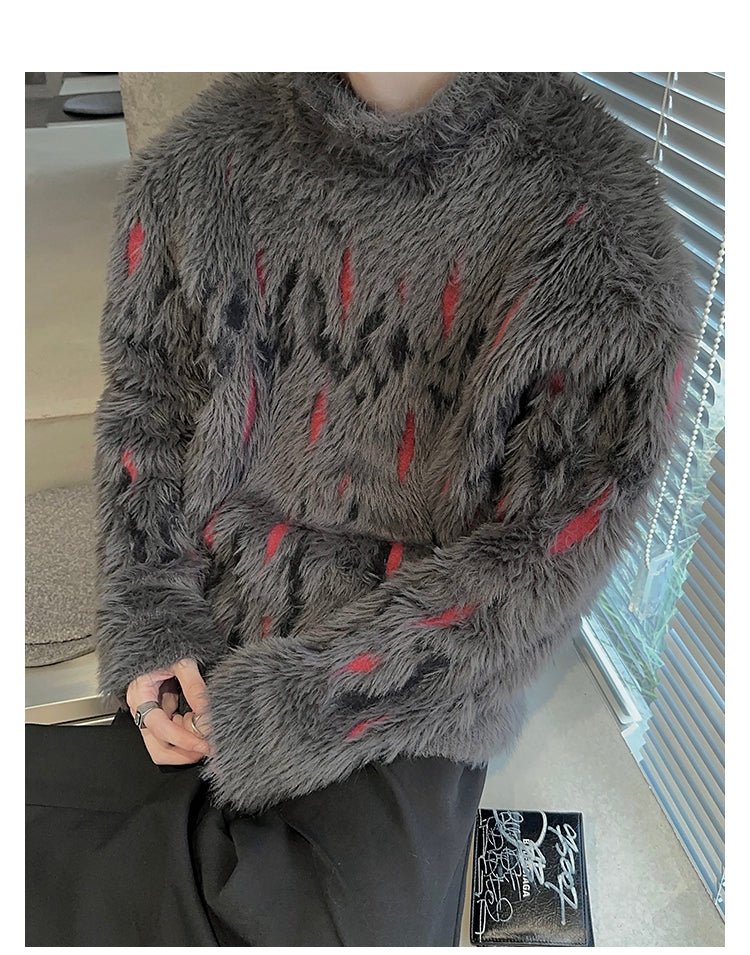 韓国ファッション SELCA-Turtleneck Design Knitted-mselca2023aw935-012