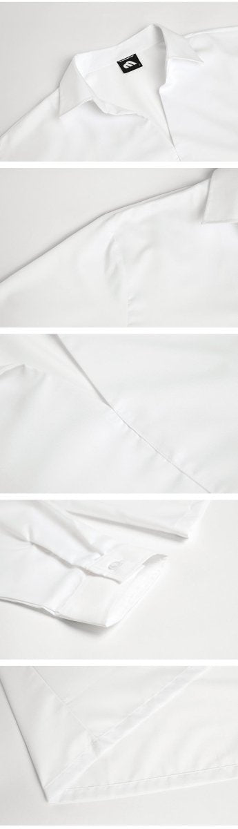 韓国ファッション SELCA-V -neck shirt-mselca2023aw942-010