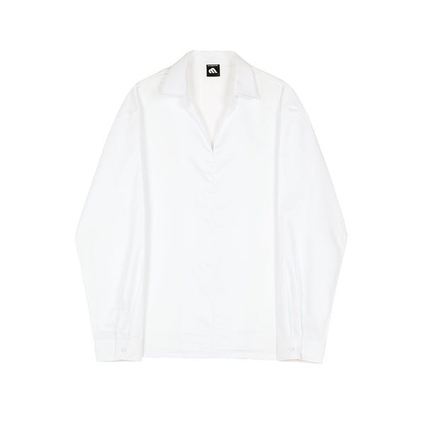 韓国ファッション SELCA-V -neck shirt-mselca2023aw942-09