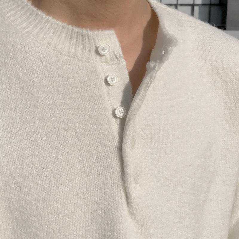 韓国ファッション SELCA-V-neck knit sweater-mselca2023aw963-03