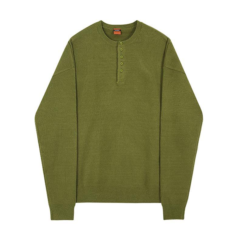 韓国ファッション SELCA-V-neck knit sweater-mselca2023aw963-05