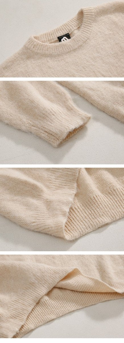 韓国ファッション SELCA-Warm loousen knit sweater-mselca2023aw987-06