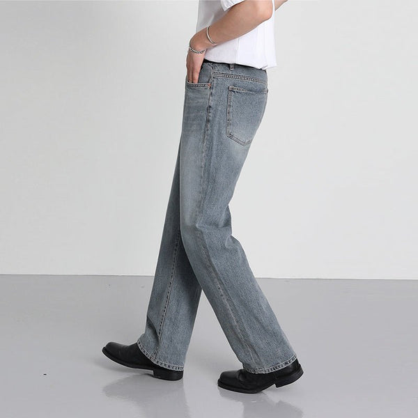 韓国ファッション SELCA-Wash gray denim-mselca2023aw988-03