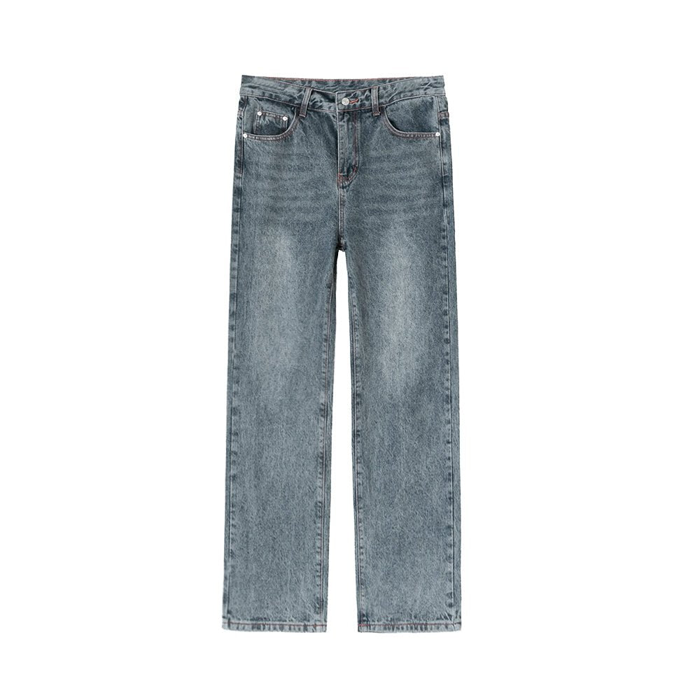 韓国ファッション SELCA-Wash gray denim-mselca2023aw988-05