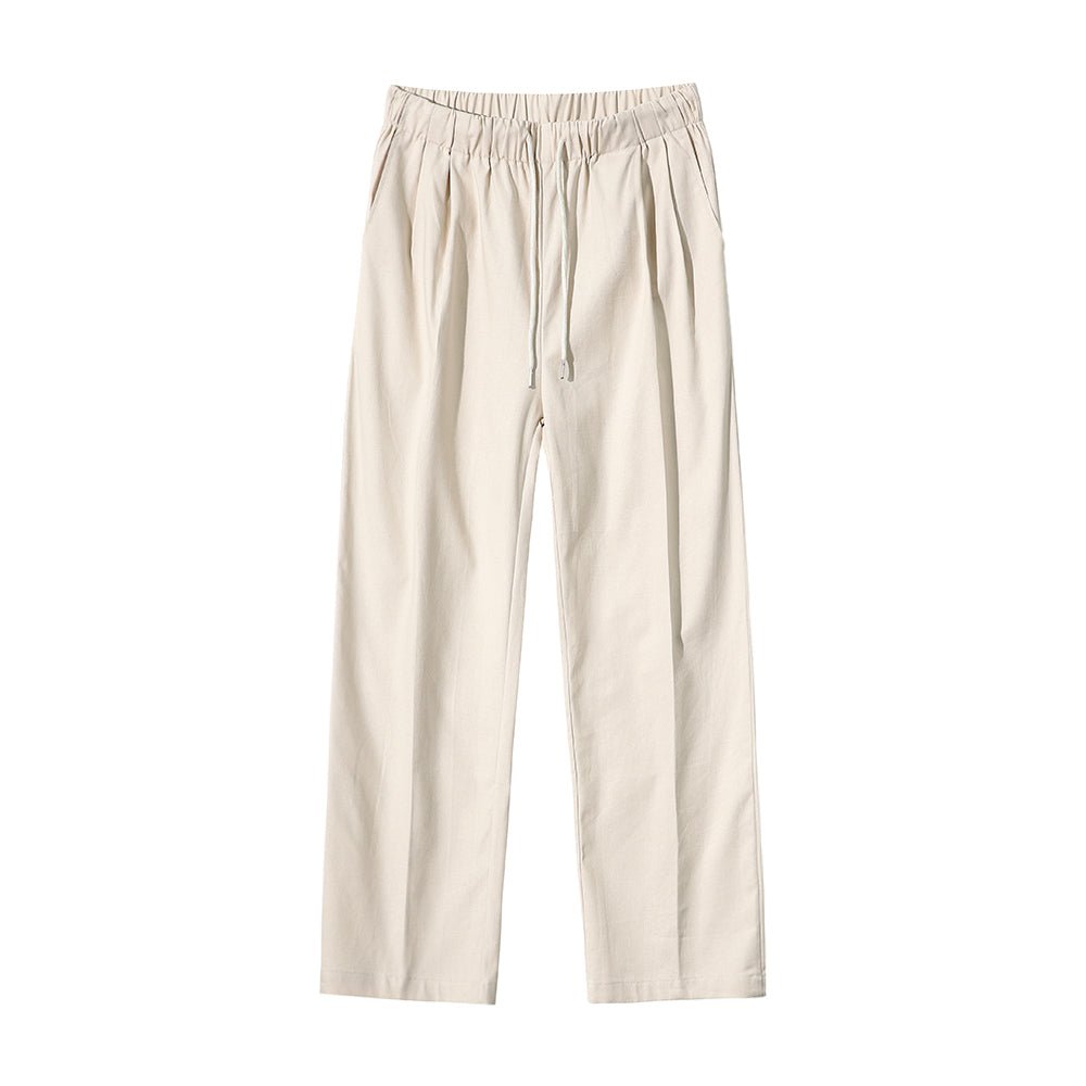韓国ファッション SELCA-West rubber slacks-mselca2023aw991-04
