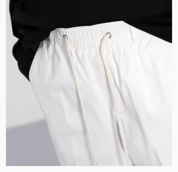 韓国ファッション SELCA-West rubber straight pants-mselca2023aw992-03