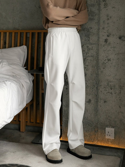 韓国ファッション SELCA-West rubber straight sweat pants-mselca2023aw993-09