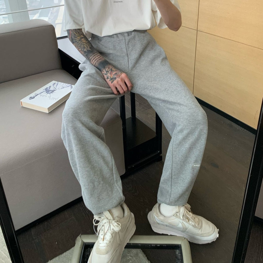 韓国ファッション SELCA-West rubber sweat pants-mselca2023aw994-010