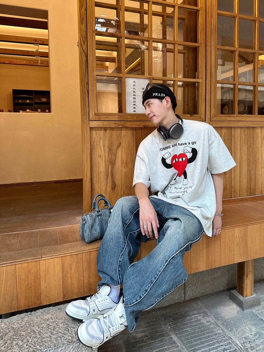 韓国ファッション SELCA-Wide denim Jeans-mselca2023aw998-05