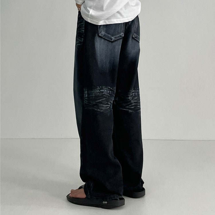 韓国ファッション SELCA-Wide denim pants-mselca2023aw999-04