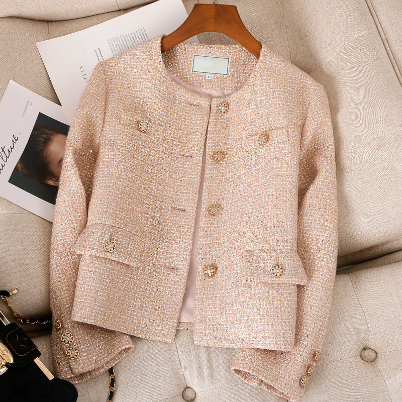 ピンクツイードジャケット | 韓国レディースファッション通販 - SELCA