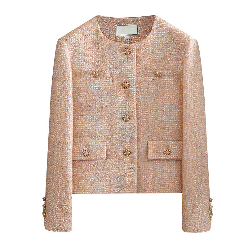 ピンクツイードジャケット | 韓国レディースファッション通販 - SELCA
